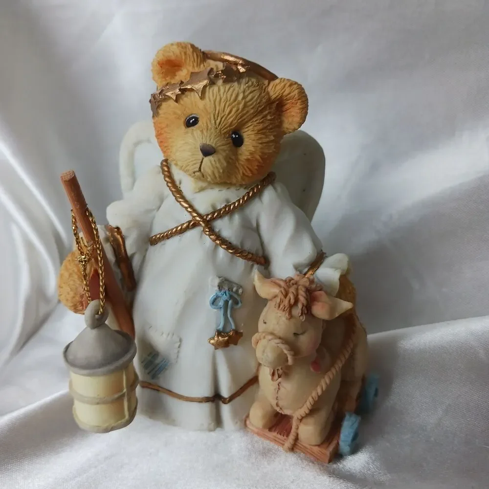 VINTAGE CHERISHED TEDDIES CELESTE ANGEL BEAR FIGURINE